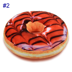 Plyšový donut / Polštář americká kobliha