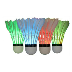 LED košíček / míček na badminton / pérák