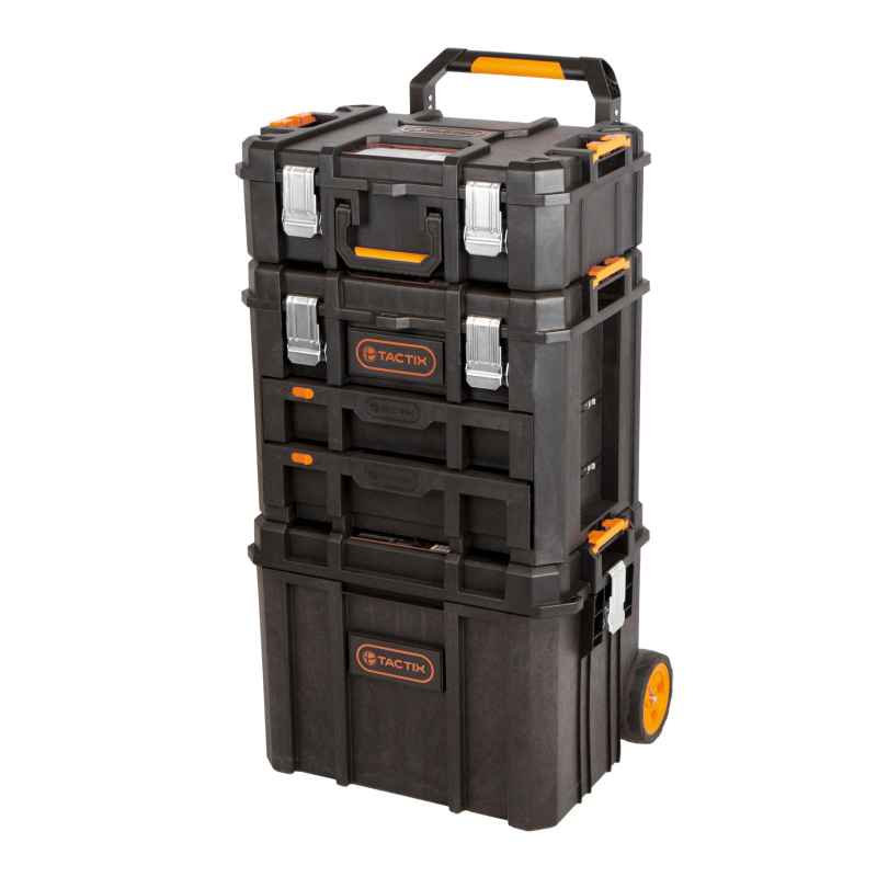 Sada vodotěsných kufrů na kolečkách, 3 ks - TC32036a - Tactix