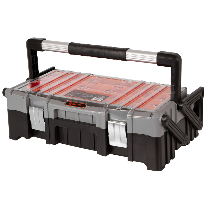 Rozkládací kufr na nářadí s organizérem - TC320300 - Tactix