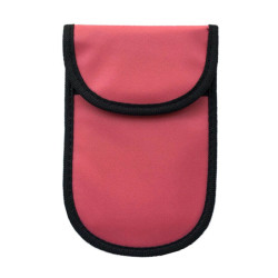 Bezpečnostní pouzdro na autoklíč - dámské růžové