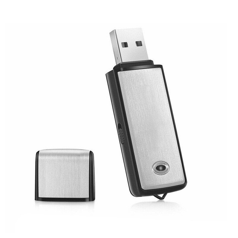 USB Diktafon, hlasový záznamník 32 GB paměť, nahrávání hlasu a zvuku