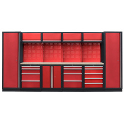 Kvalitní PROFI RED dílenský nábytek 3920 x 495 x 2000 mm - RTGS1300A8