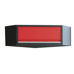 Rohová závěsná skříňka PROFI RED s výklopem - RWGB1334