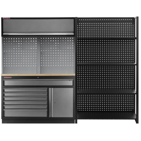 Dílenská sestava PROFI se širokým regálem - TGC1371RBAL2