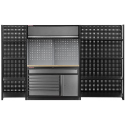 Dílenská sestava PROFI se dvěma regály - TGC1371RBAL3