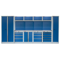 Kvalitní PROFI BLUE dílenský nábytek 4235 x 495 x 2000 mm - MTGS1300A55