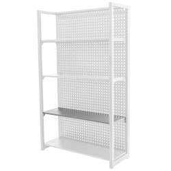 Police do regálu MTJA1200, šedá - MTJA1200S