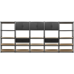 Regálový systém MASTER, 5 dílů - AH034AFCFA