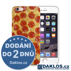 Plastový kryt salámová pizza pro Apple iPhone 6 6S Plus