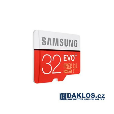 Micro SD 32 GB Samsung EVO Class 10 + adapter zdarma