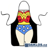 Kuchyňská zástěra - super hrdinové - Superman Batman Wonder Woman Spider Man Iron man