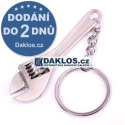 Přívěsek na klíče - hasák / nastavitelný klíč / automechanik