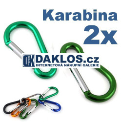 2 x Karabina na klíče