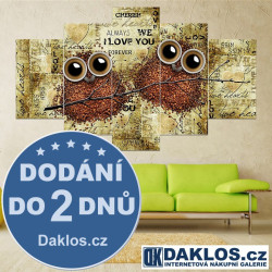 5x Obraz / Plátno / Plakát na zeď - příroda