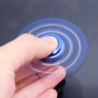 Modrý kovový Fidget Spinner BALLER / Spinee proti stresu / Antistresové ložisko v kovové krabičce