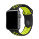 Samurrai sportovní řemínek na Apple Watch - černý / neon