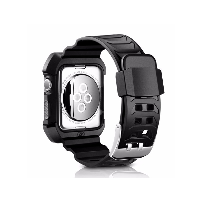 Sportovní gumový řemínek / pouzdro na Apple Watch, Šířka hodinek (kryt) 38 mm
