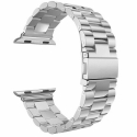 Luxusní ocelový nerezový řemínek pro Apple Watch - stříbrný