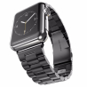 Luxusní ocelový řemínek pro Apple Watch - černý