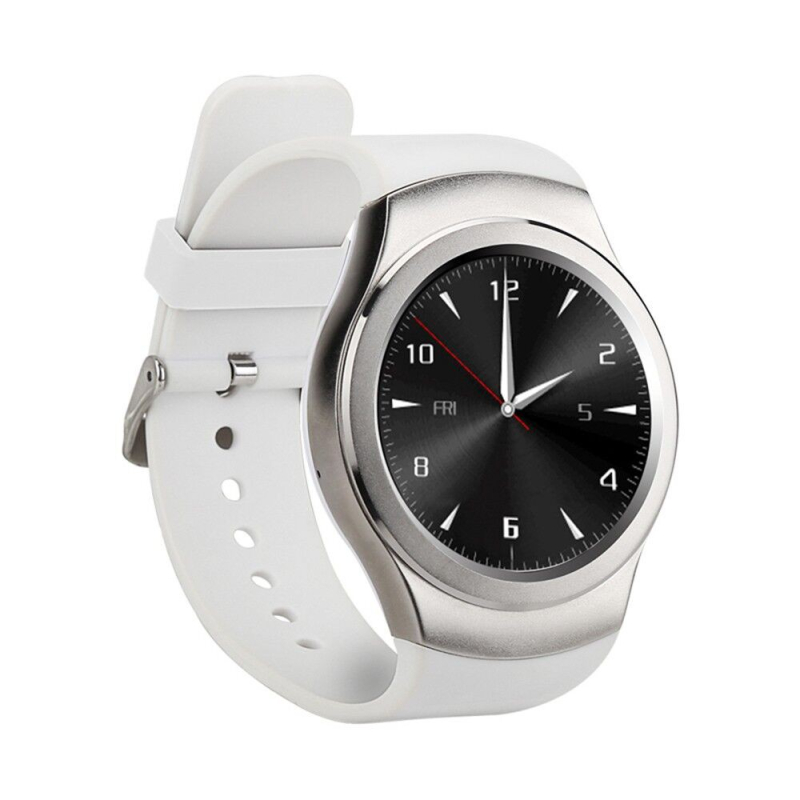 Samurrai TORA stylové chytré hodinky s monitorem srdečního tepu, Barva Bílá