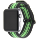 Samurrai sportovní nylonový řemínek na Apple Watch - zelený / černý