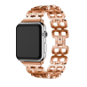 Unikátní řemínek na Apple Watch z nerezové oceli - ROSE GOLD