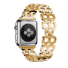 Unikátní řemínek na Apple Watch z nerezové oceli -  GOLD