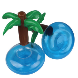 Nafukovací plovoucí držák na pití - palma