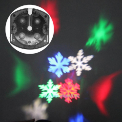 LED projektor 4×3W na dům - 12 obrázkových filtrů