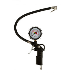 Hustič pneu s manometrem,...
