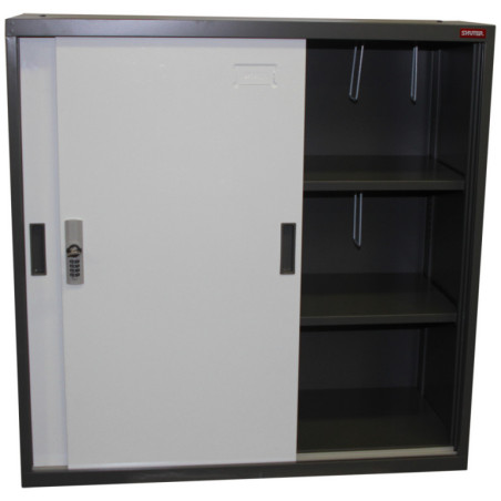 Galvanizovaná kovová multifunkční uzamykatelná dílenská skříňka - DU-88M - Shuter