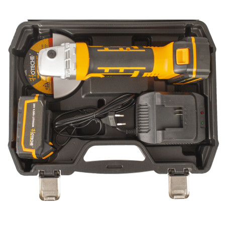 AKU angle grinder 115mm, 8000 rpm - HTP800110 - Hoteche