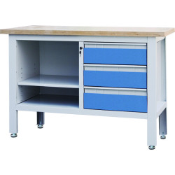 Pracovní stůl se třemi...