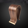 Exkluzivní stolní dřevěný držák / stojánek na sluchátka