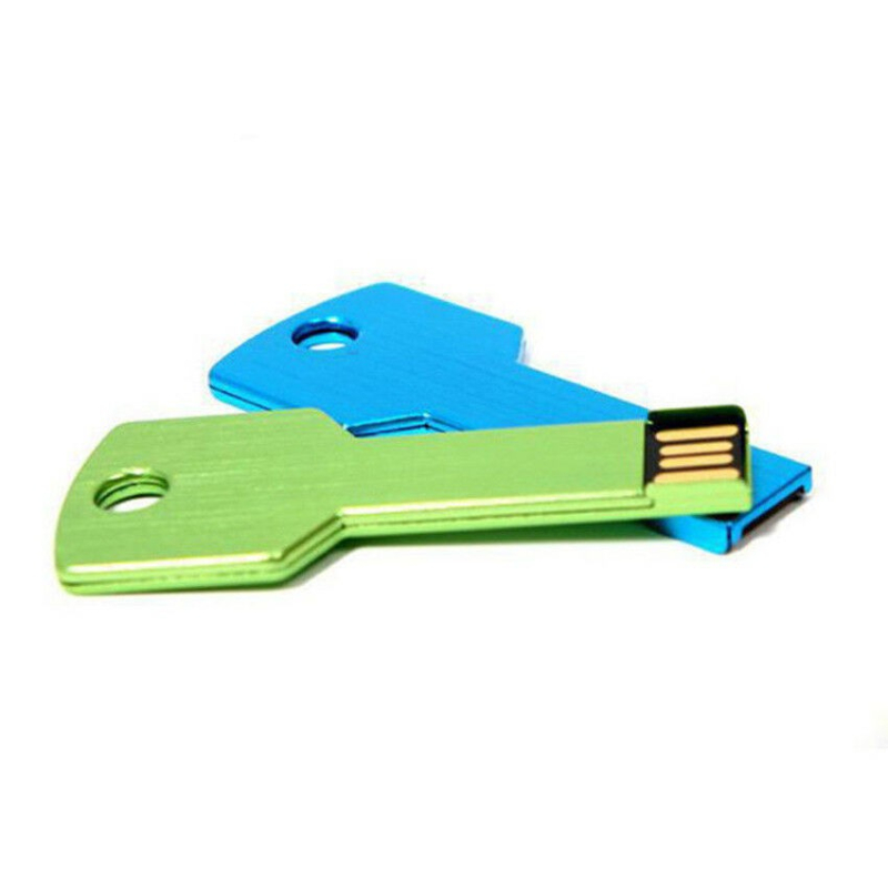 USB Flash disk 32 GB ve tvaru klíče, Barva Zelená