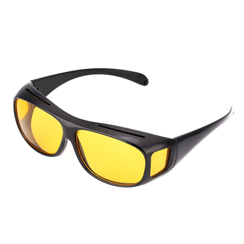 Brýle PRODAK proti oslnění pro řízení v noci s místem pro dioptrické brýle - žlutá skla UV400