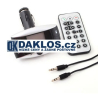 Bluetooth MP3 FM transmitter do auta / 12 V s dálkovým ovladačem