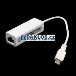 Konvertor z LAN do micro USB