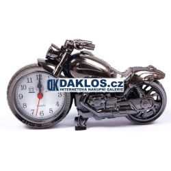 Stolní hodiny - Motorka / Motocykl / Chopper