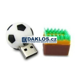 USB Flash disk / Fleška 4 8 16 GB - Fotbalový míč