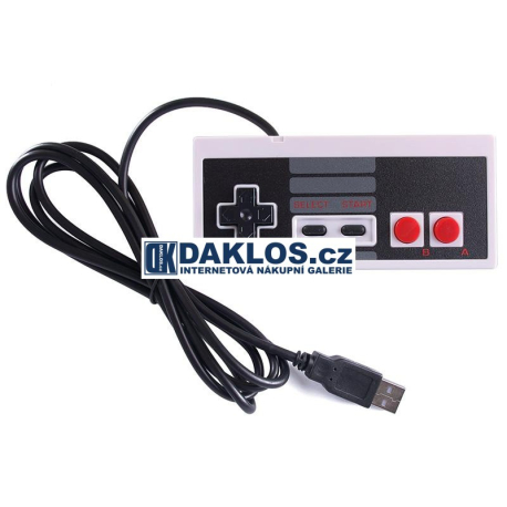 Retro USB ovladač pro hry / Gamepad / Joystick