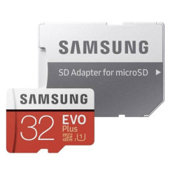 Micro SD 32 GB Samsung EVO Class 10 + adapter zdarma