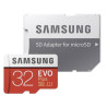 Micro SD 32 GB Samsung EVO Class 10 + adapter zdarma