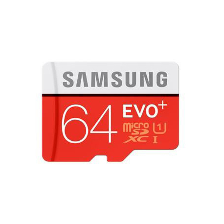 Micro SD 64 GB Samsung EVO Class 10 + adapter zdarma