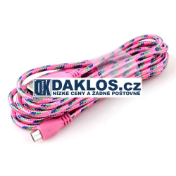 Datový a nabíjecí kabel z USB do Micro USB