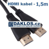 1,8 m HDMI kabel s pozlacenými konektory - High Speed 3D HDTV