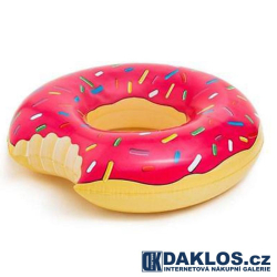 Nafukovací nakousnutý donut / americká kobliha