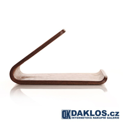 Exkluzivní stolní dřevěný držák / stojánek na telefon / smartphone