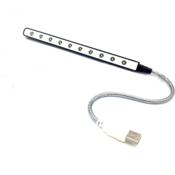 USB LED lampička světlo k počítači
